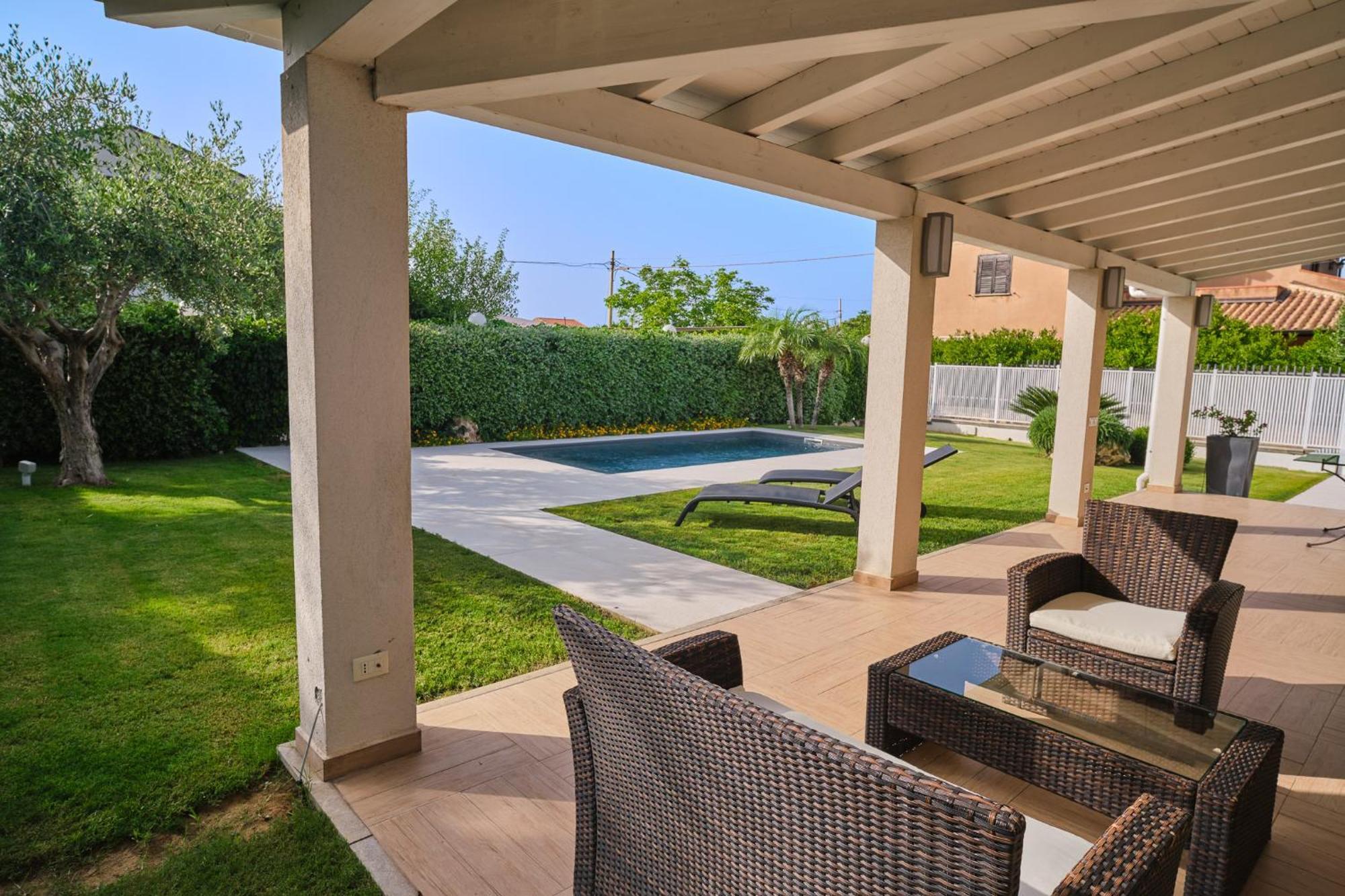 Villa Sicilia Lascari Exterior foto